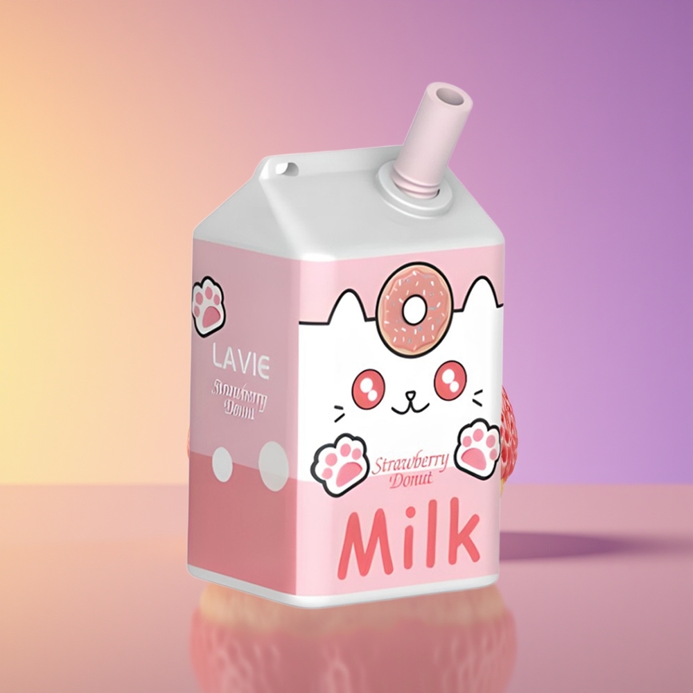 LAVIE Milk 7000 Puffs 16ML Çiyələk Donut