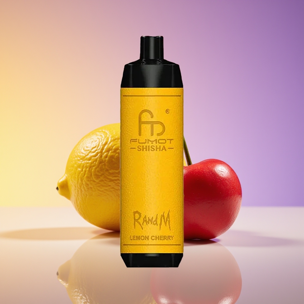 RandM Fumot Shisha 10000 Nəfər LED Limon Albalı