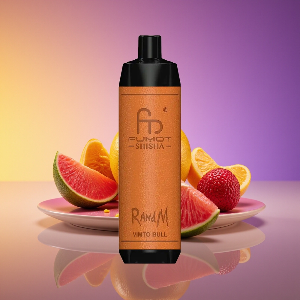 RandM Fumot Shisha 10000 Püf LED Vimto Bull