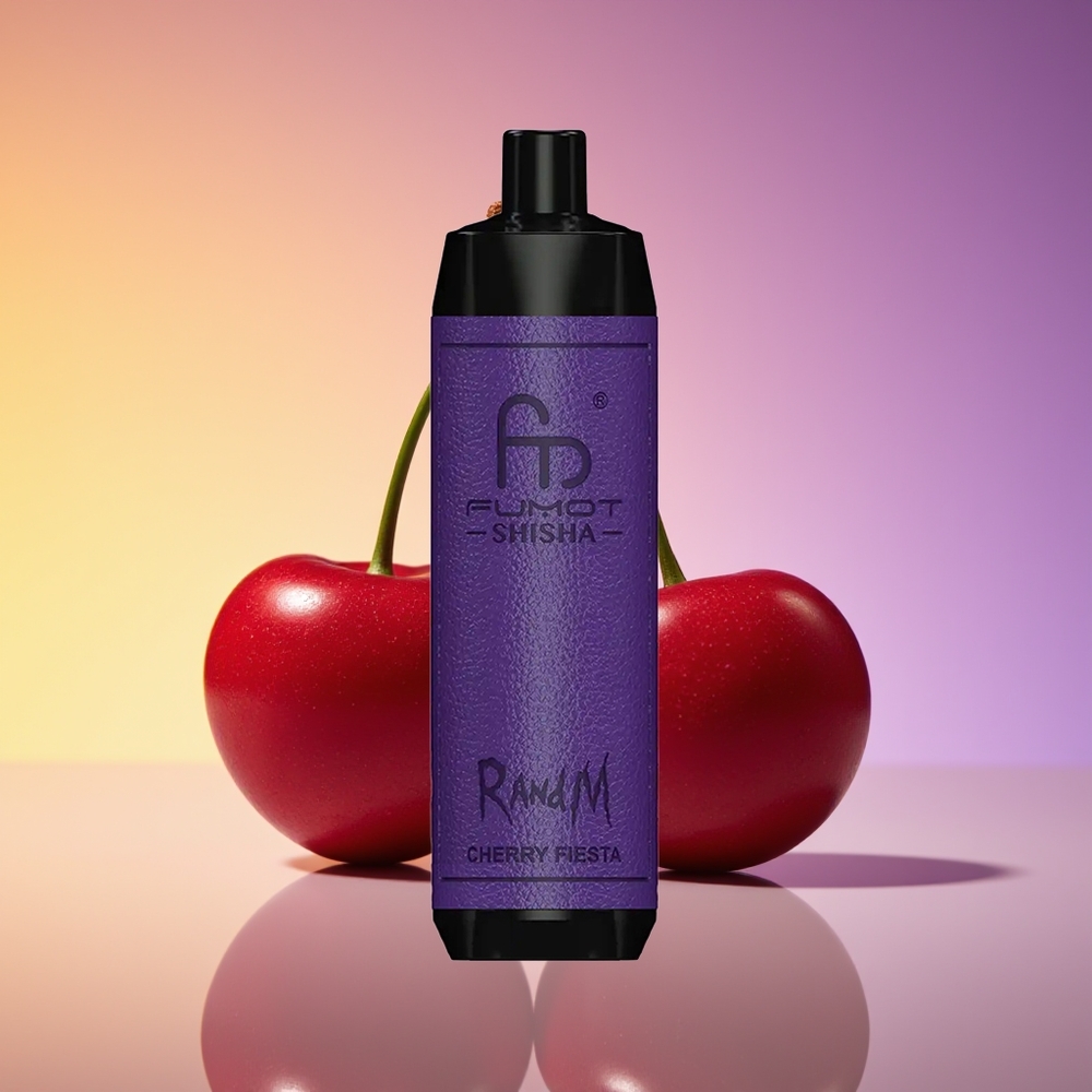 RandM Fumot Shisha 10000 Puff LED Göstərici Albalı Fiesta