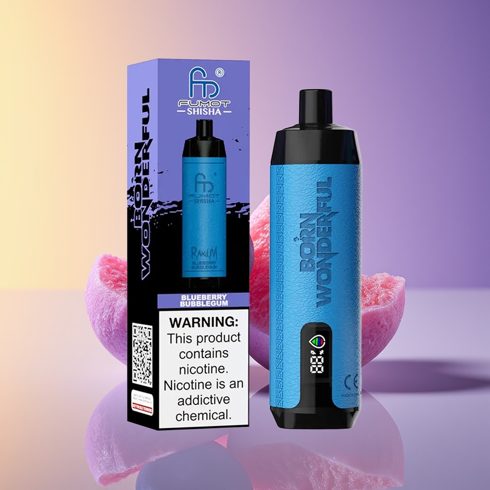 RandM Fumot Shisha 10000 Puff LED Göstərici Göyəmeyi Balqabaq Şəkər