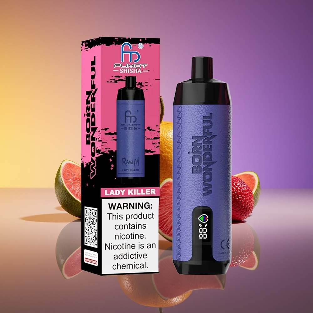 RandM Fumot Shisha 10000 Puff LED Göstərici Lady Killer