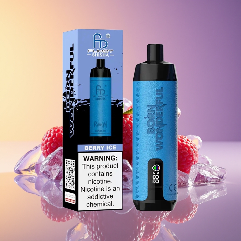 RandM Fumot Shisha 10000 Puffs 0.6ohm Mesh Giləmeyvə Buz