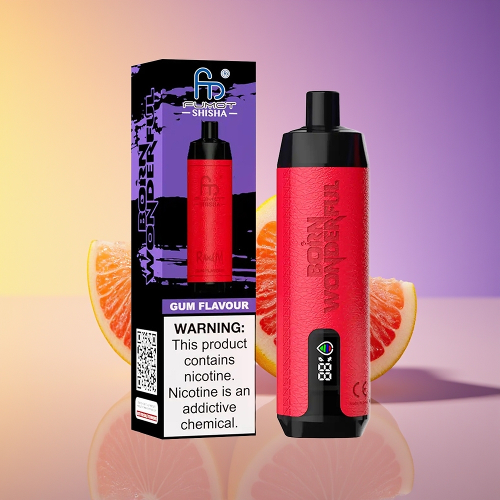 RandM Fumot Shisha 10000 Puffs LED Göstərici Şam Aroması