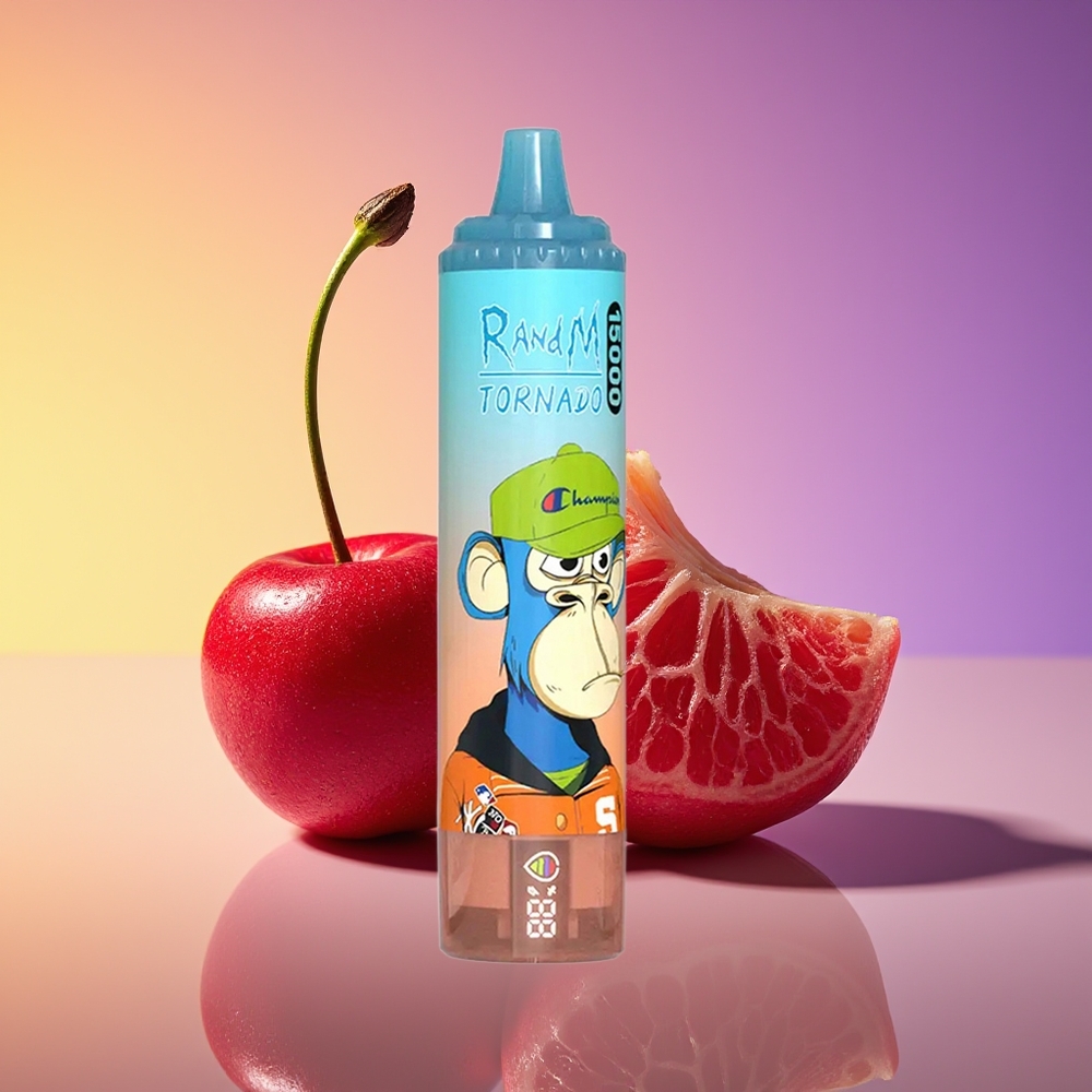 RandM Fumot Tornado 15000 Ağız LCD Albalı Kola