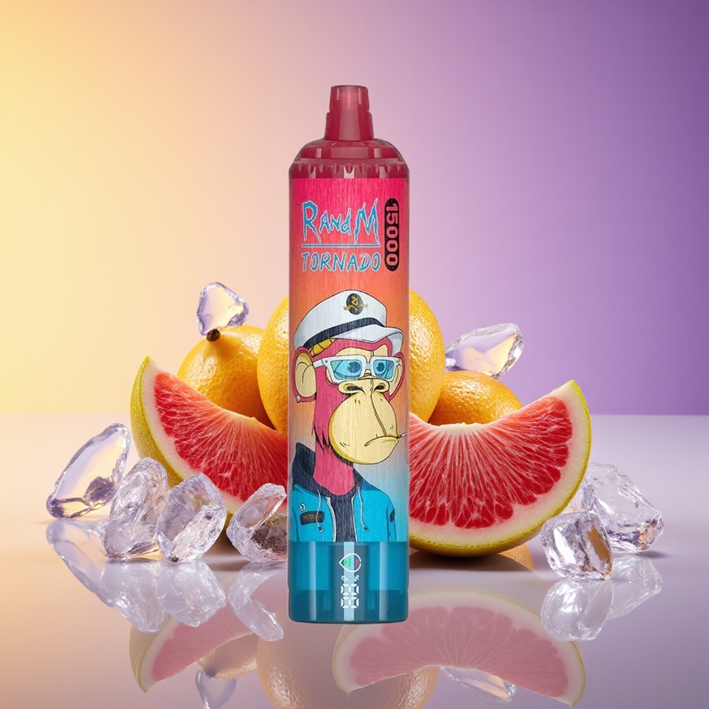 RandM Fumot Tornado 15000 Ağız LCD Şirin Buz Birdəfəlik Vape
