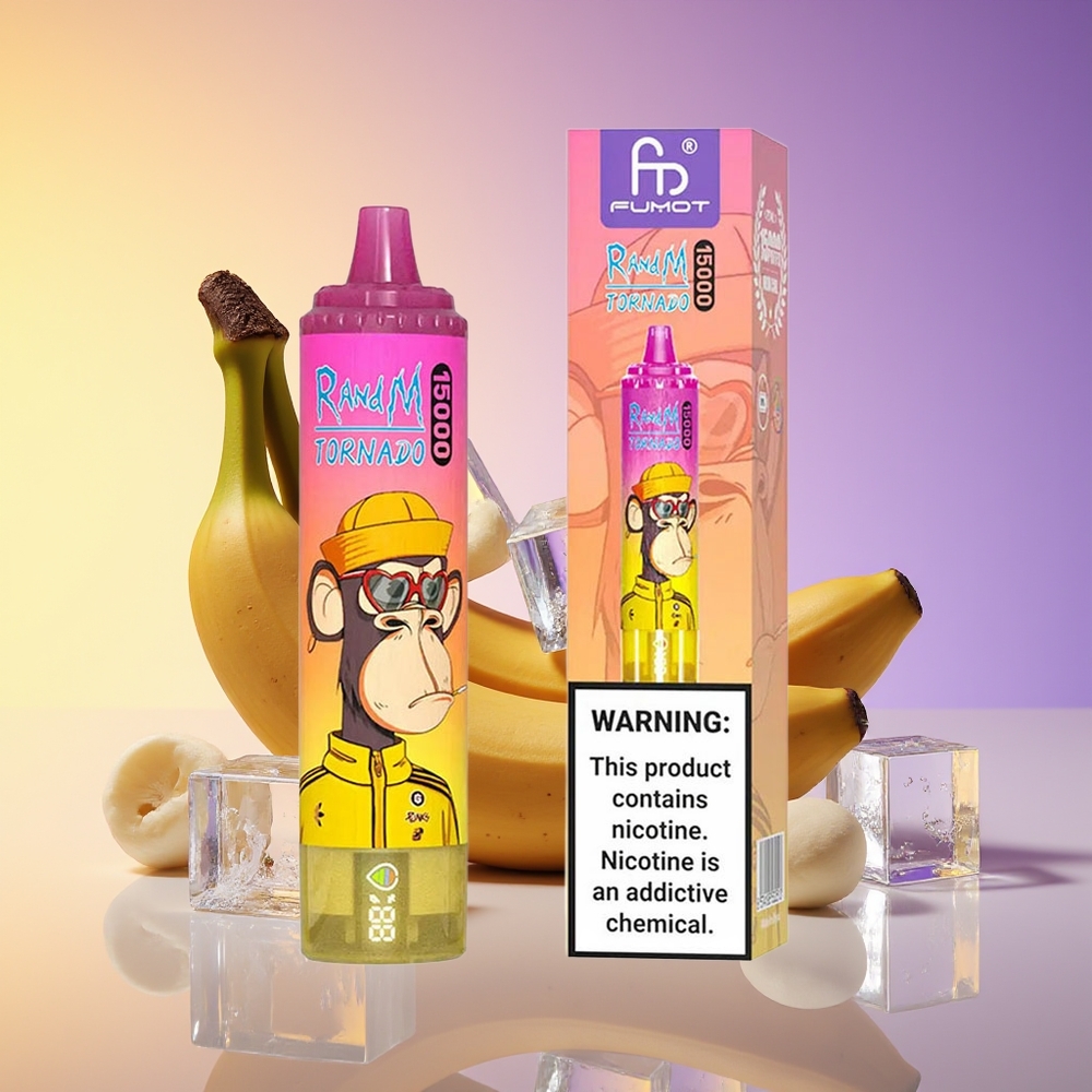 RandM Fumot Tornado 15000 Nəfər Banana Buz