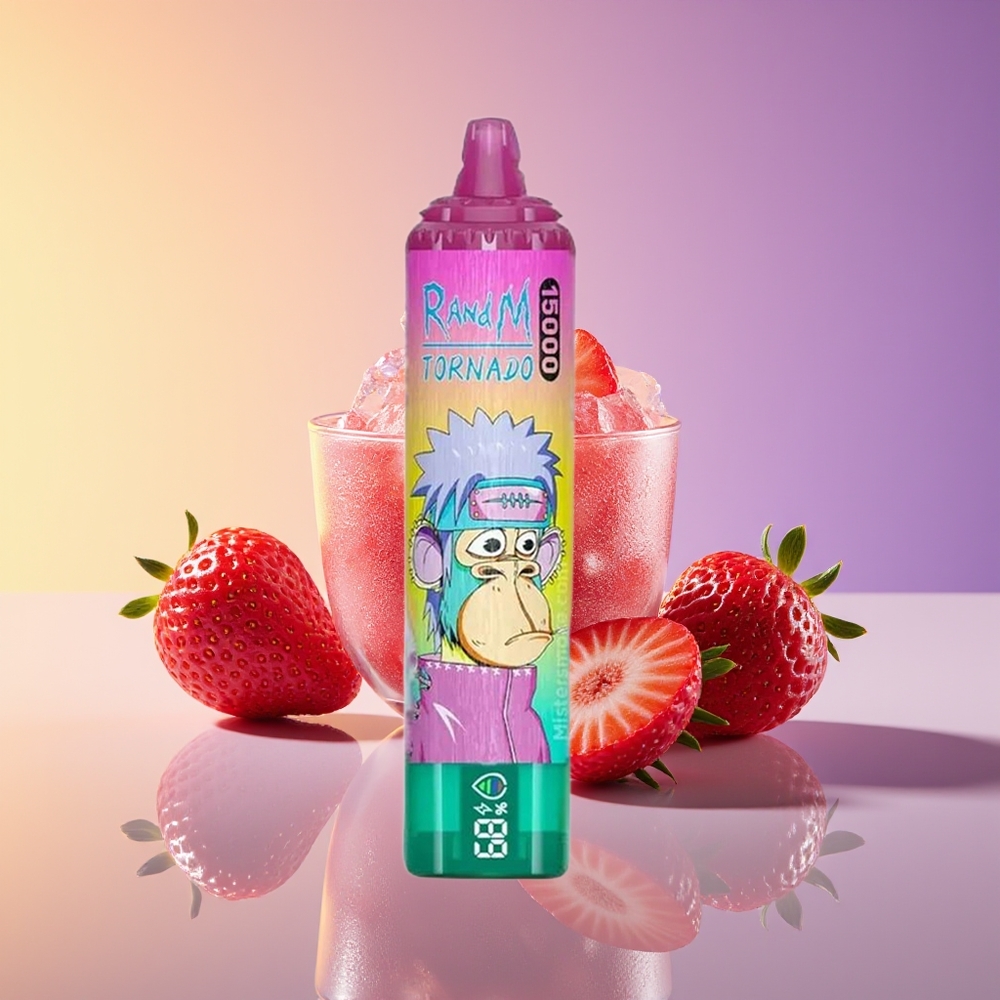 RandM Fumot Tornado 15000 Nəfər Buzlu Çiyələk