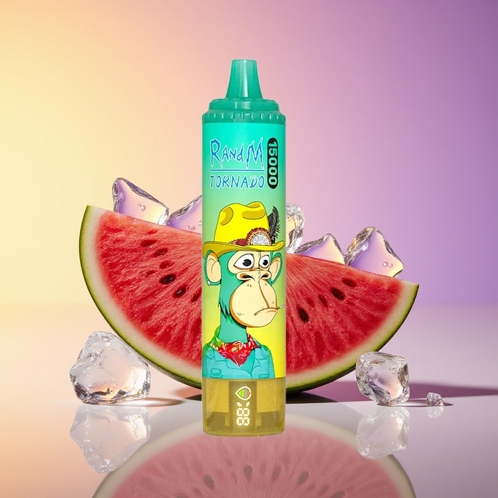 RandM Fumot Tornado 15000 Nəfər Su Qarpızı Buz Birdəfəlik Vape
