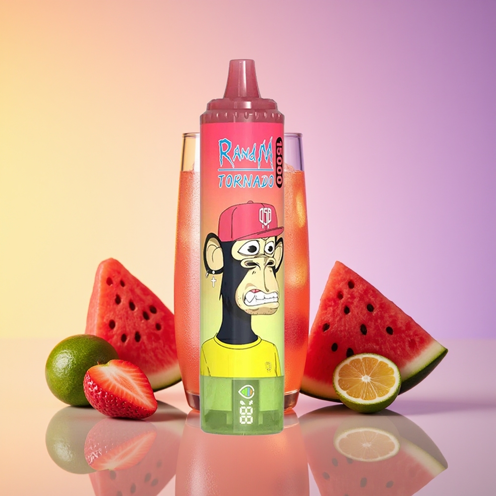 RandM Fumot Tornado 15000 Nəfər Şaftalı Qarpız Limonad