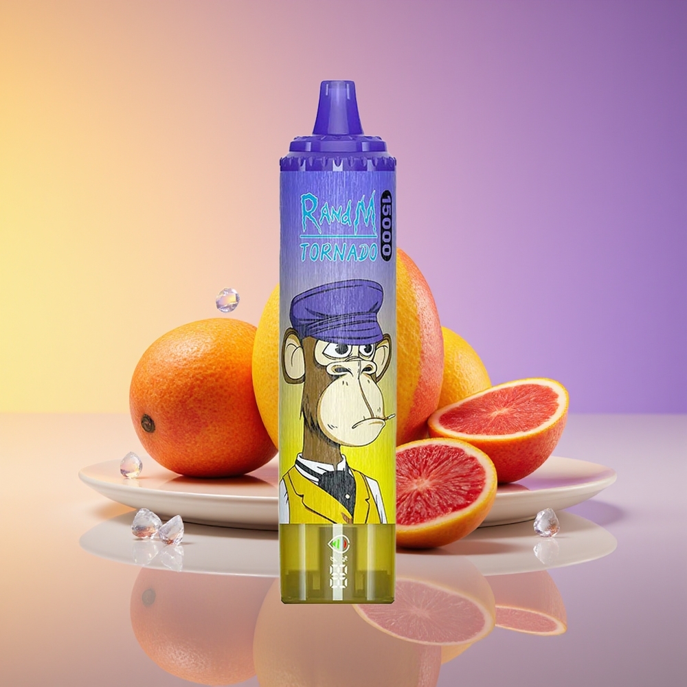 RandM Fumot Tornado 15000 Nəfərli Mango Buzlu Birdəfəlik Vape