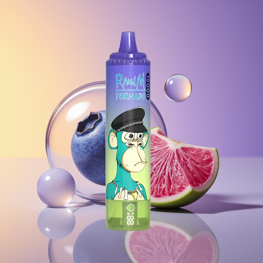 RandM Fumot Tornado 15000 Nəfərlik LCD Göstəricili Göyərti Şirniyyat