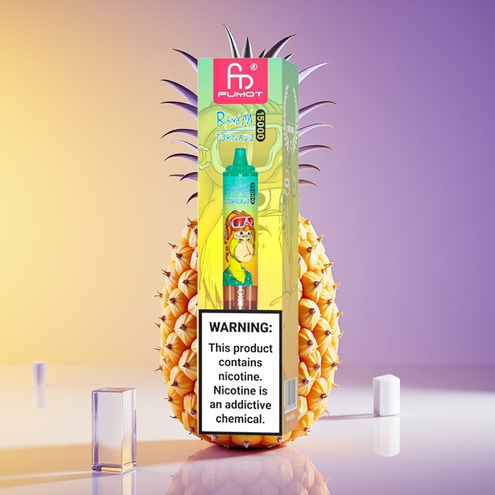RandM Fumot Tornado 15000 Nəfərlik Nərdən Şam Ays Pineapple Buz