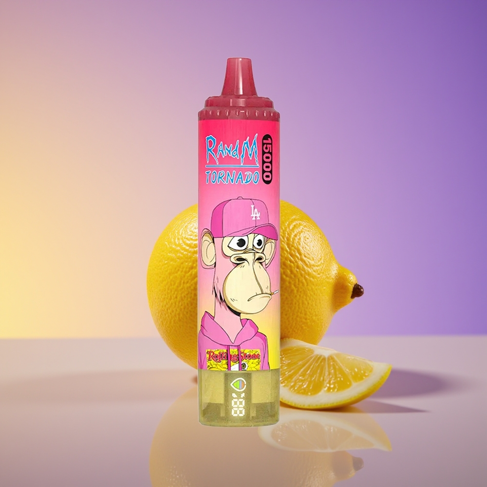 RandM Fumot Tornado 15000 Nəfərlik USB Type-C Limon