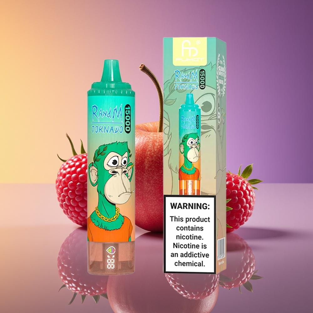 RandM Fumot Tornado 15000 Nəfərlik Üçlü Giləmeyvə Birdəfəlik Vape