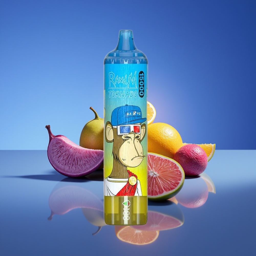 RandM Fumot Tornado 15000 Püflər USB Type-C Mavi