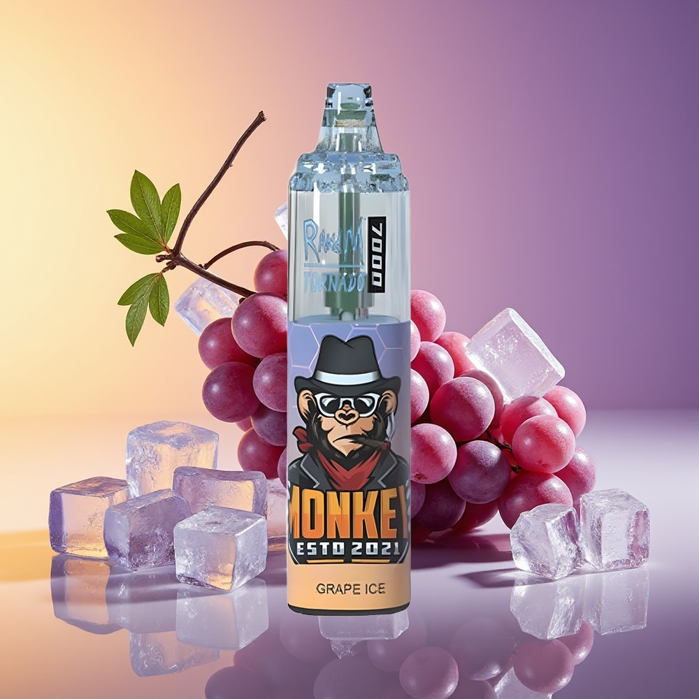 RandM Fumot Tornado 7000 Nəfəs Mesh Üzüm Buz