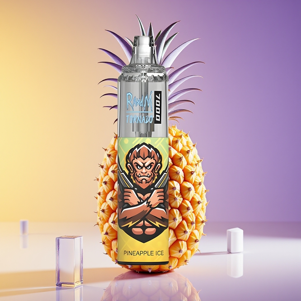 RandM Fumot Tornado 7000 Nəfəs RGB Ananas Buz