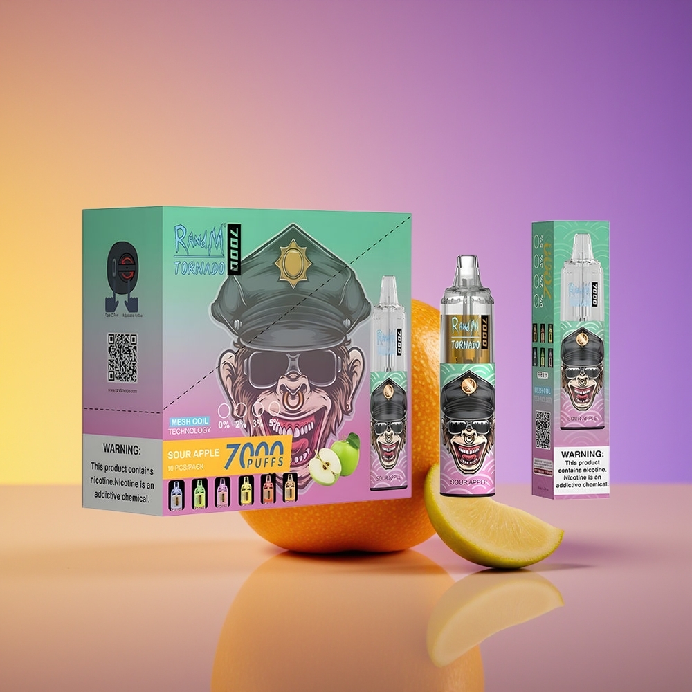 RandM Fumot Tornado 7000 Nəfəs RGB İşıq Turmış Alma