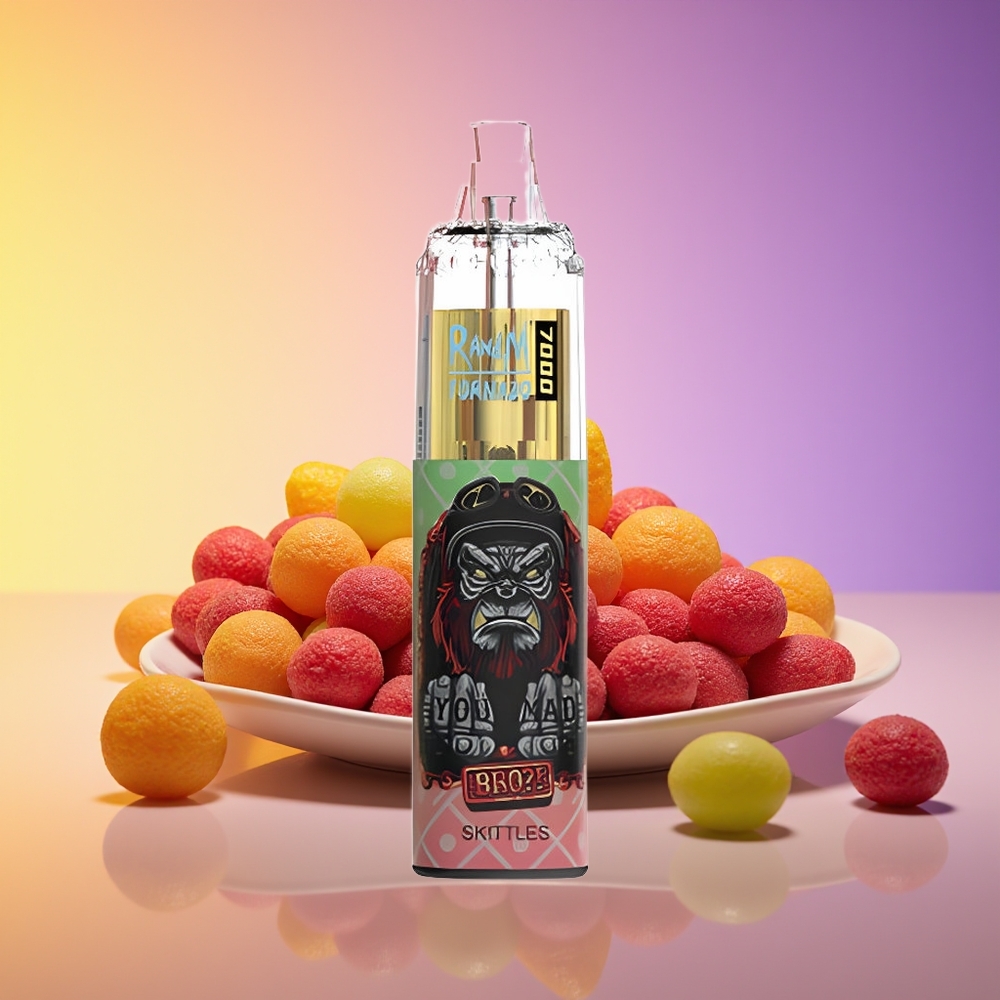 RandM Fumot Tornado 7000 Püf 14 ML E-Maye Skittles