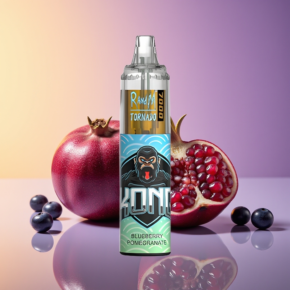 RandM Fumot Tornado 7000 Puff Mesh Coil Göyəmeyvə Nar