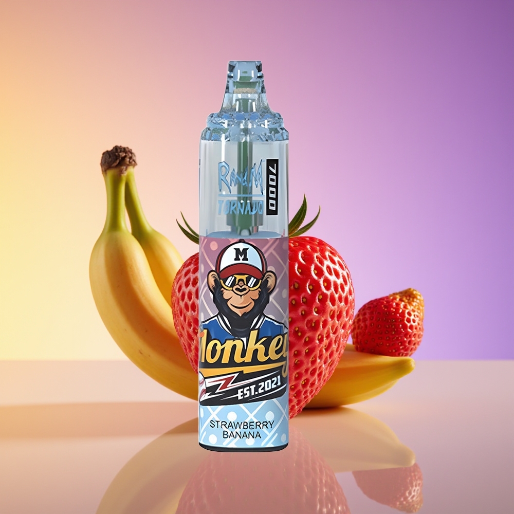 RandM Fumot Tornado 7000 Puff Mesh Qozlu Banan