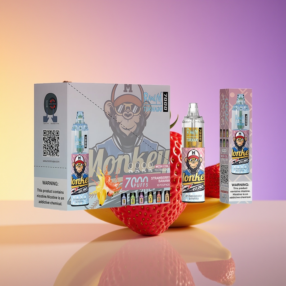 RandM Fumot Tornado 7000 Puff Mesh Qozlu Banan