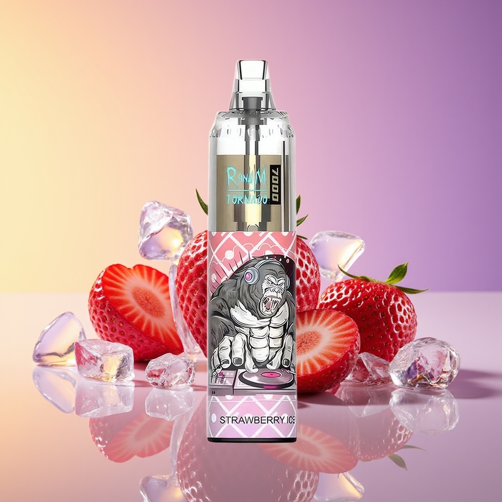 RandM Fumot Tornado 7000 Pufflar Mesh Çiyələk Buz