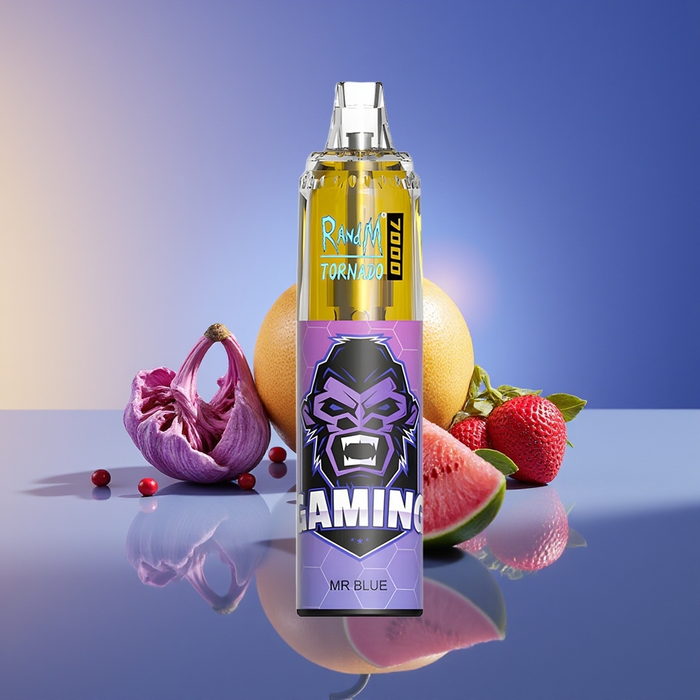 RandM Fumot Tornado 7000 Puffs Mesh Dr. Mavi