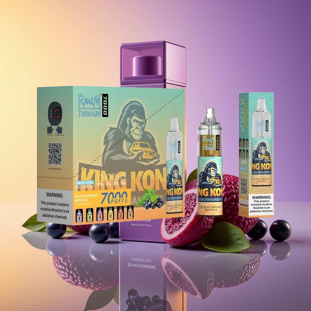 RandM Fumot Tornado 7000 Puffs Mesh Qarağat Nanə