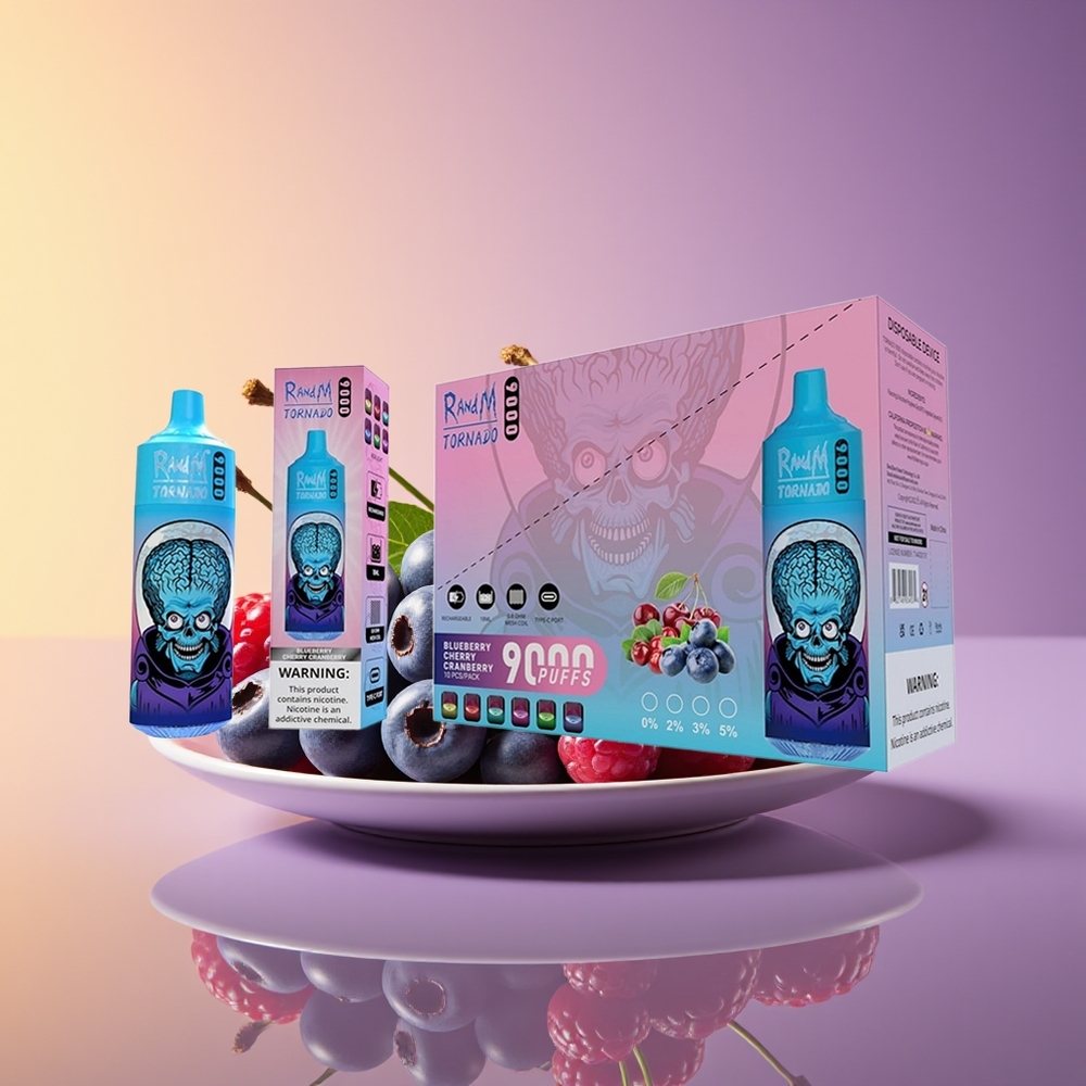 RandM Fumot Tornado 9000 Nəfərli Mesh Göyüzü Gilasə