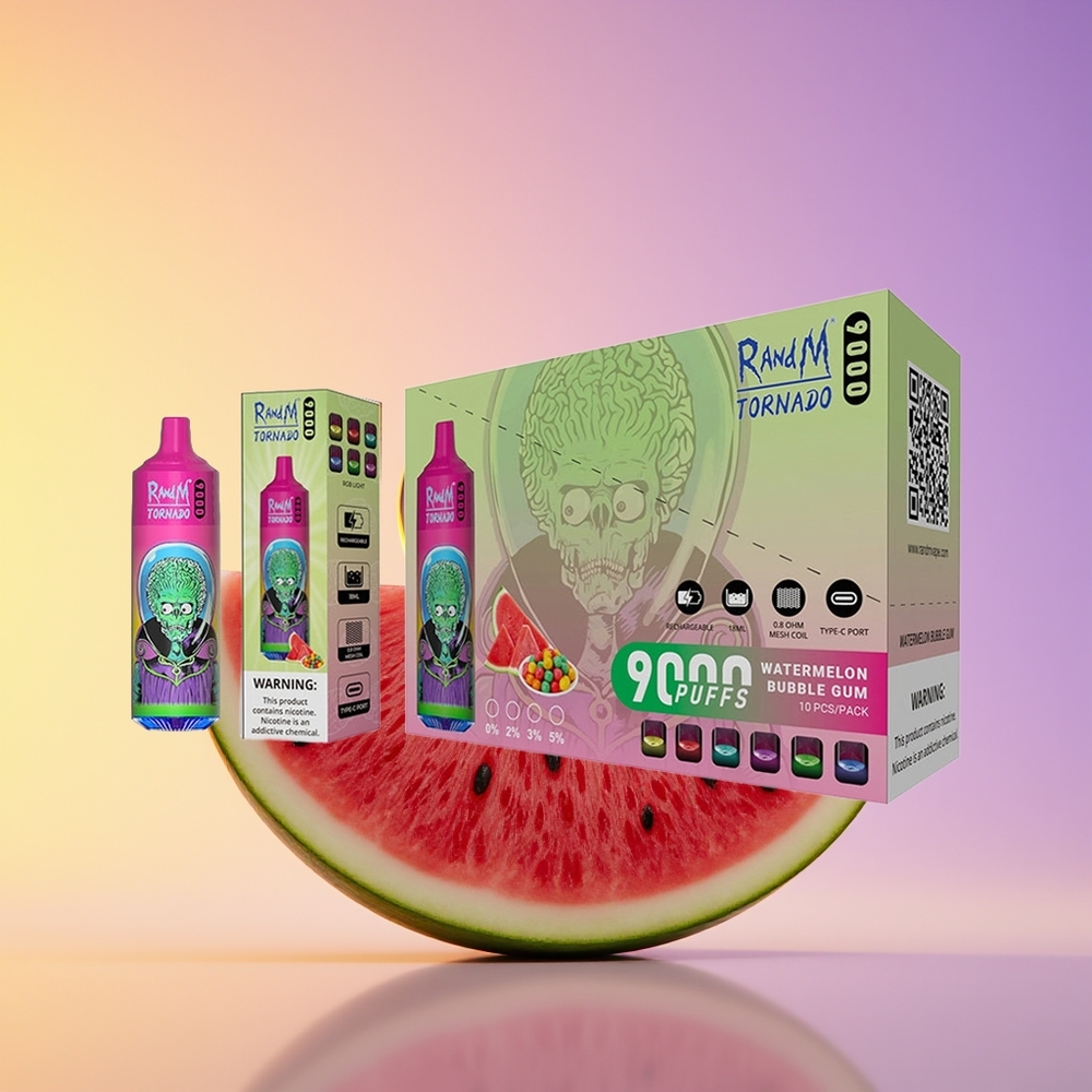 RandM Fumot Tornado 9000 Püf Şəkər Qarpız