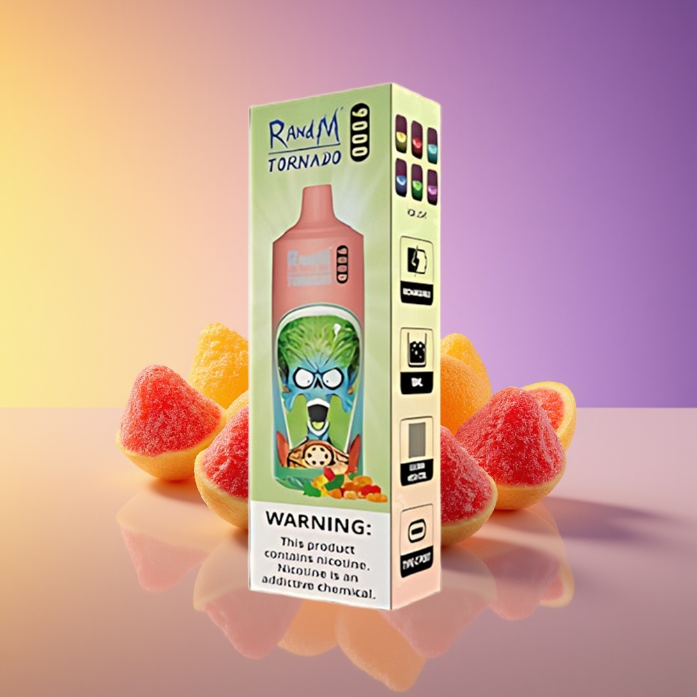 RandM Fumot Tornado 9000 Puff Mesh Coil Yemiş Ayısı