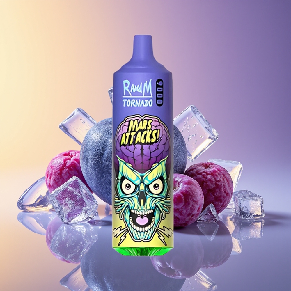 RandM Fumot Tornado 9000 Puff Mesh Göyəmeyi Buz