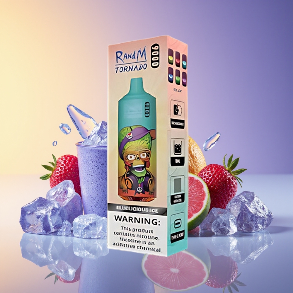RandM Fumot Tornado 9000 Puffs Bluelicious Buz