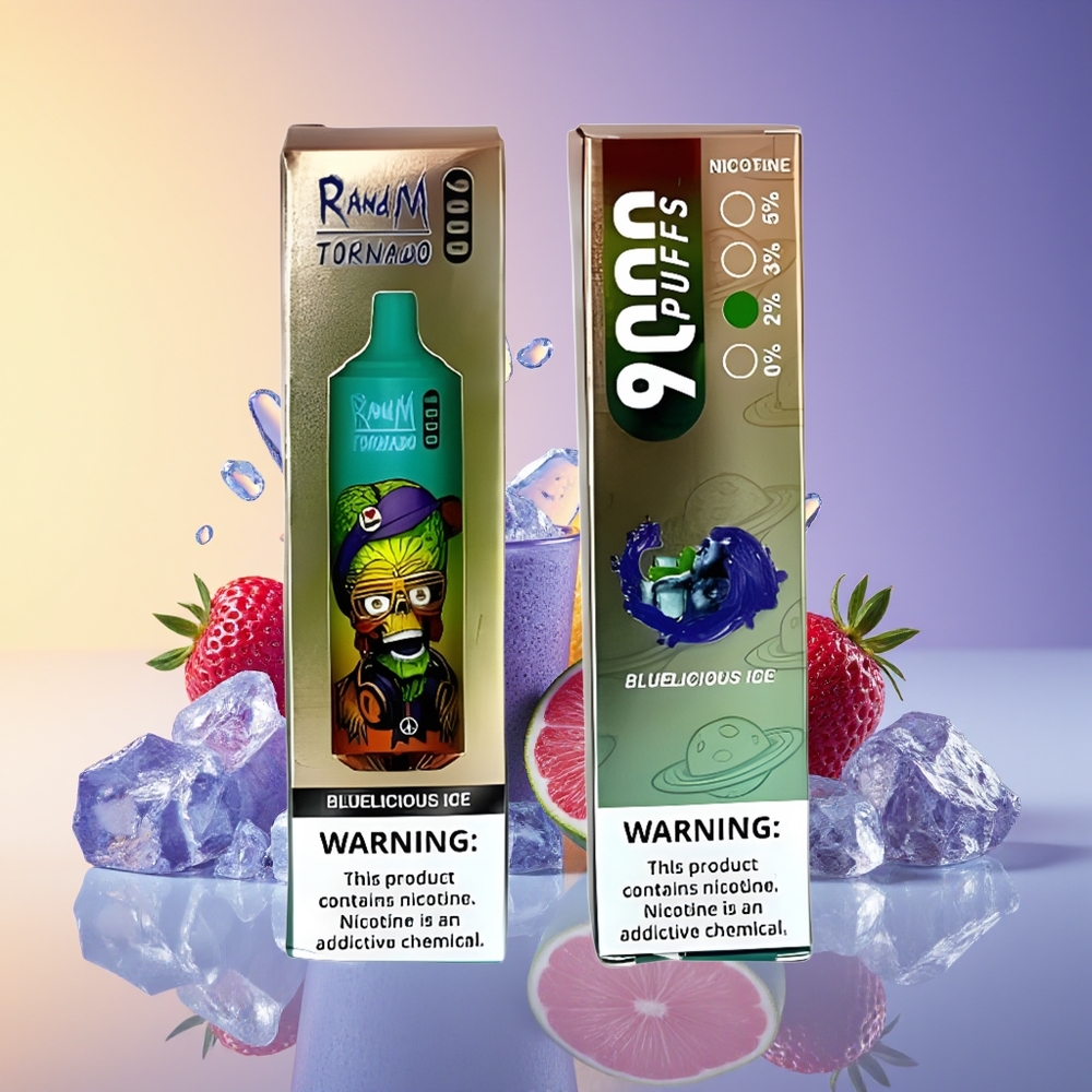 RandM Fumot Tornado 9000 Puffs Bluelicious Buz