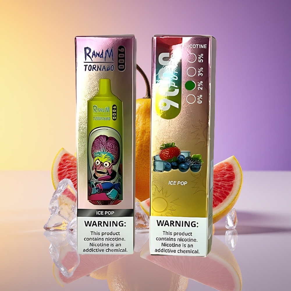 RandM Fumot Tornado 9000 Puffs Buzlu Şirniyyat