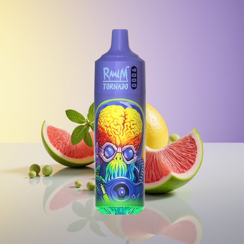 RandM Fumot Tornado 9000 Puffs Mesh Coil Cool Mint (Sərin Nanə)