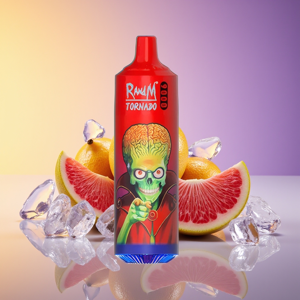 RandM Fumot Tornado 9000 Puffs Mesh Coil Lush Ice (Şirin Buz)