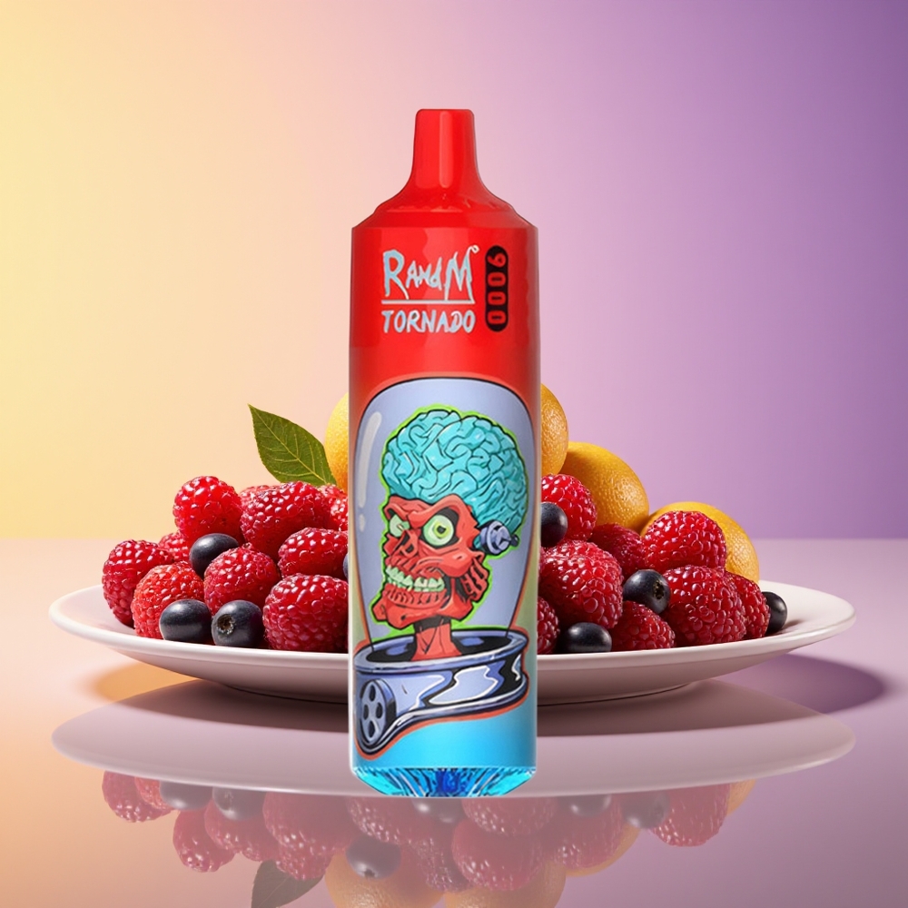 RandM Fumot Tornado 9000 Puffs Mesh Coil Qarışıq Giləmeyvələr