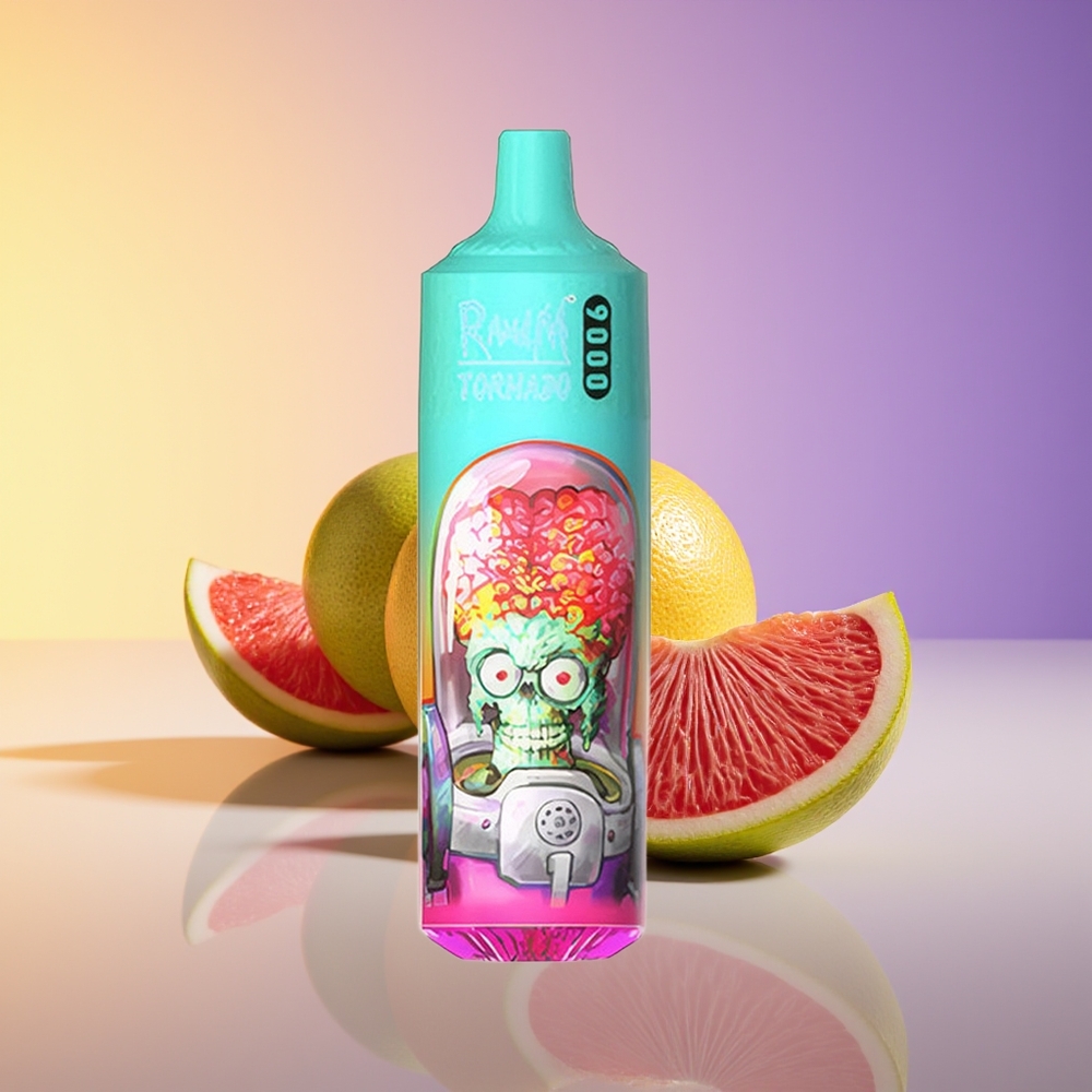 RandM Fumot Tornado 9000 Puffs Mesh Coil Qoyunbalası Buz