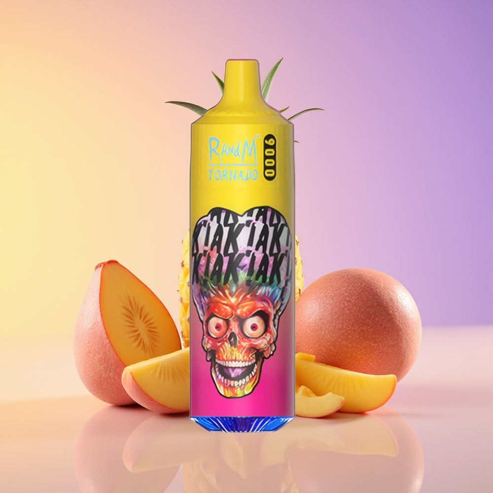 RandM Fumot Tornado 9000 Puffs Şaftalı Manqo Ananas