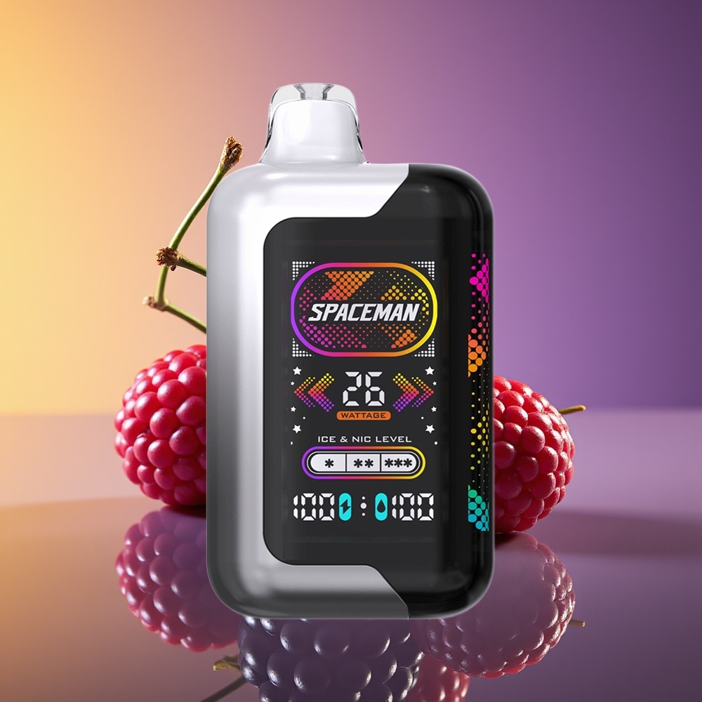 SMOK SPACEMAN SP40000 20ml Qara Giləmeyvəsi Razz