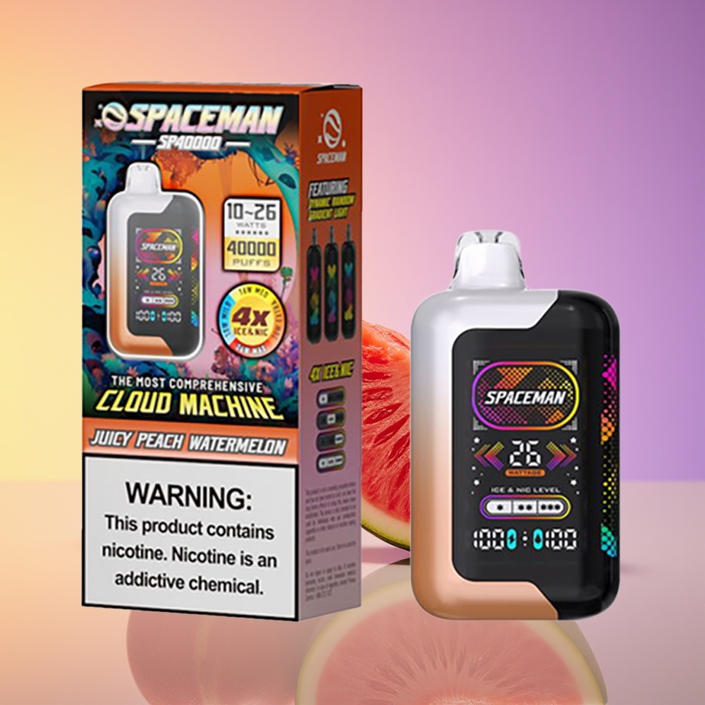 SMOK SPACEMAN SP40000 20ml Şirin Şaftalı Qarpız