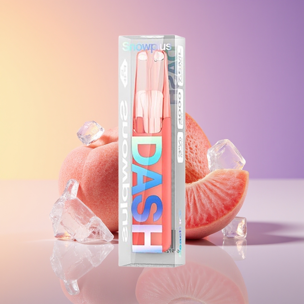 Snowplus Dash 4000 Püf 5% Şaftalı Buz