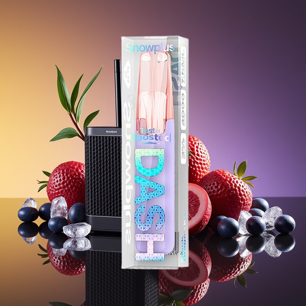 Snowplus Dash 4000 Puff Qara Əjdaha Buz