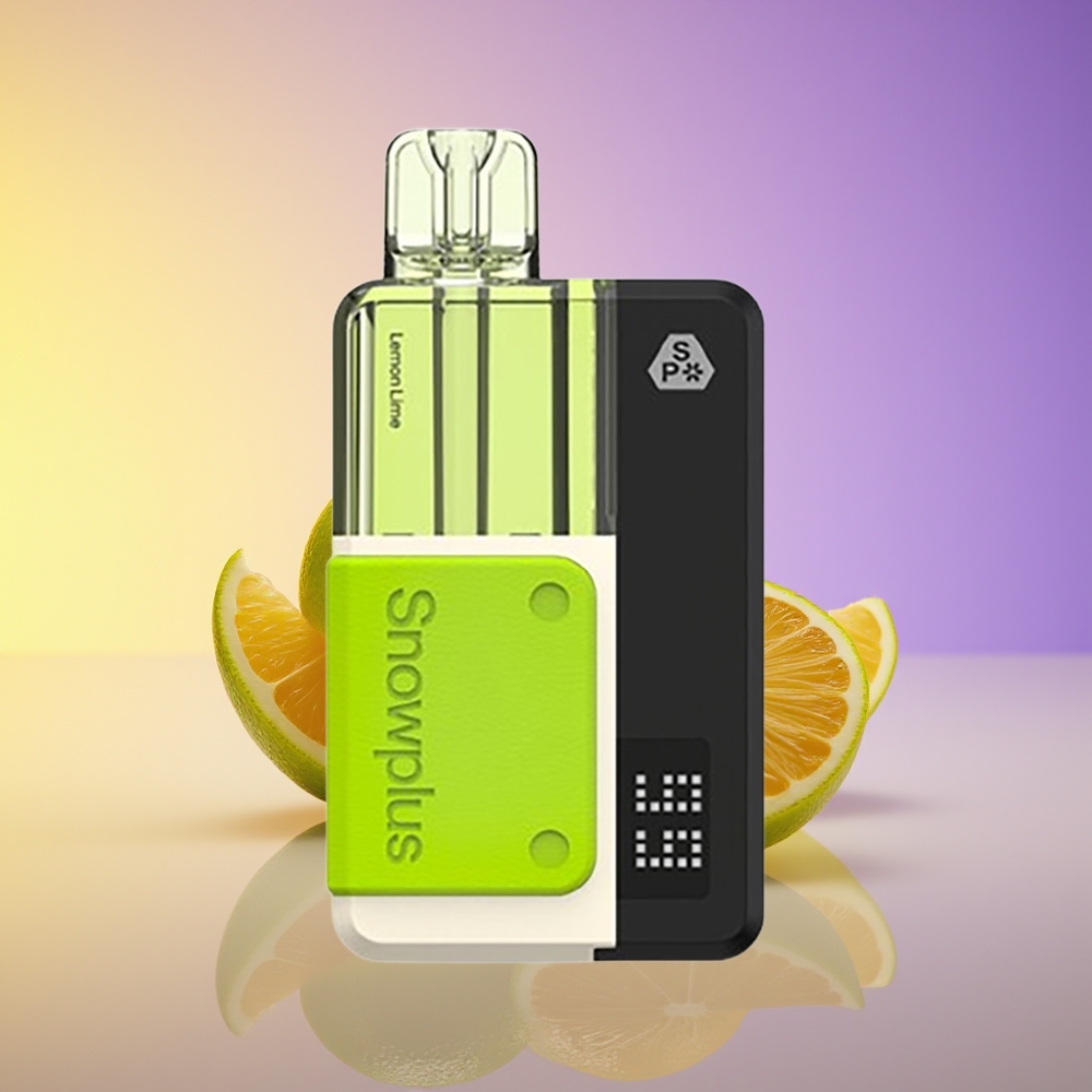 Snowplus Swift 5000 Ağız İkili Mesh Limon Laym