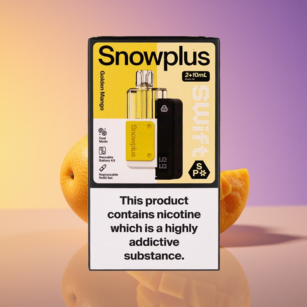 Snowplus Swift 5000 Puffs Dual Mesh Qızıl Manqo