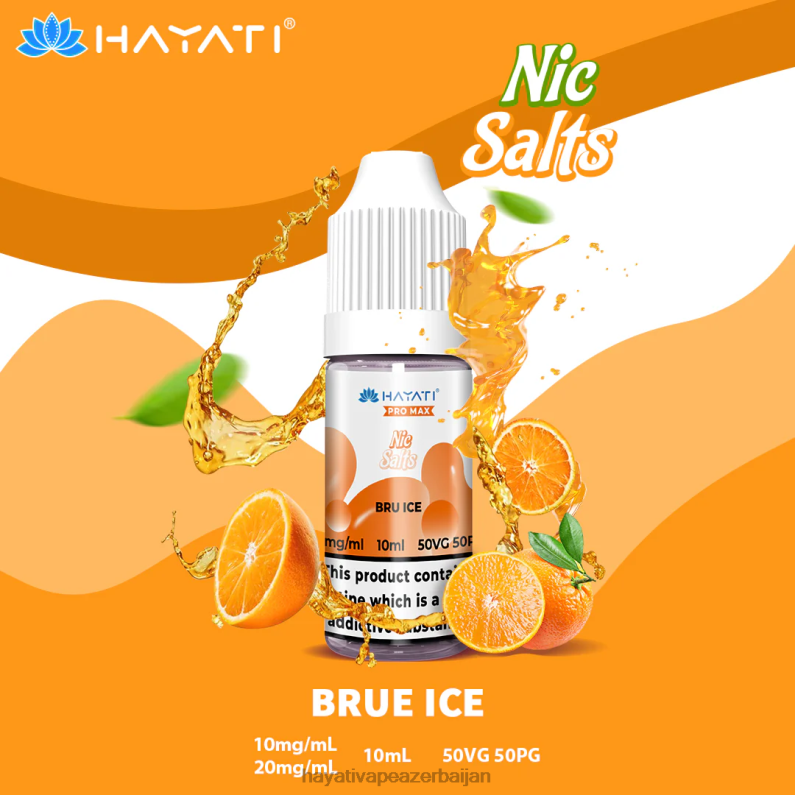 Hayati Pro Max gözəl duzlar brue buz 6TZ6F248 Hayati Flavours Azerbaijan