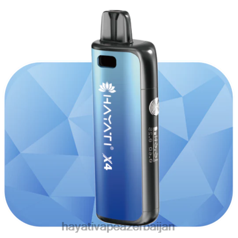 Hayati X4 doldurula bilən pod sistemi leysan mavi 6TZ6F63 Hayati Vape Azerbaijan
